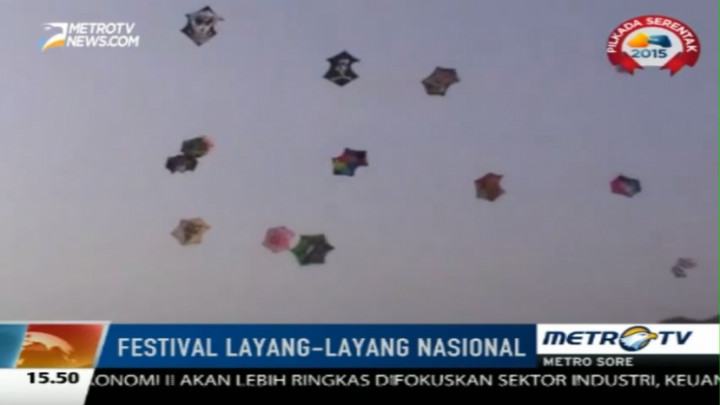 35 Komunitas Ramaikan Festival Layang-layang Nasional 2015