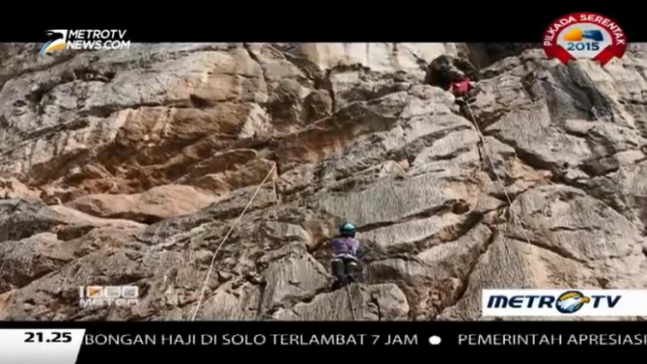 Merayap di Batuan Formasi Rajamandala (3)