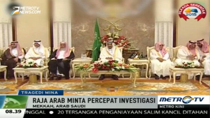 Raja Arab Minta Investigasi Tragedi Mina Dipercepat