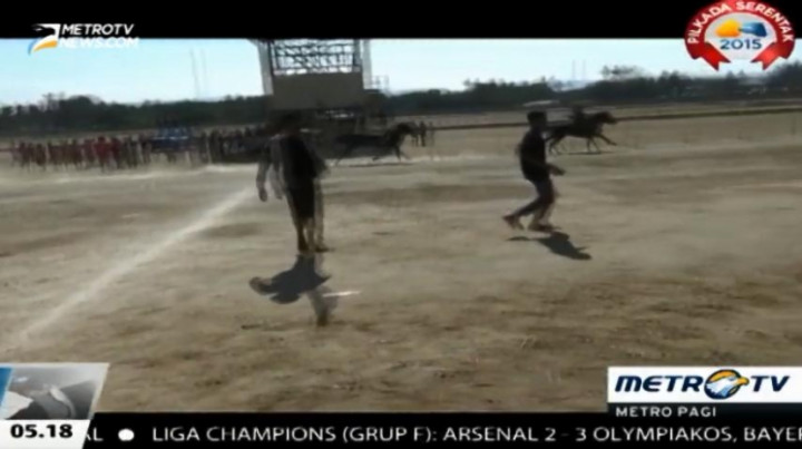 Pacuan Kuda di Waingapu-NTT Berlangsung Ricuh