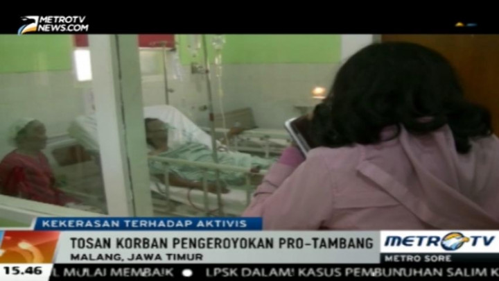 Kondisi Korban Pengeroyokan Kasus Tambang Ilegal di Lumajang Stabil