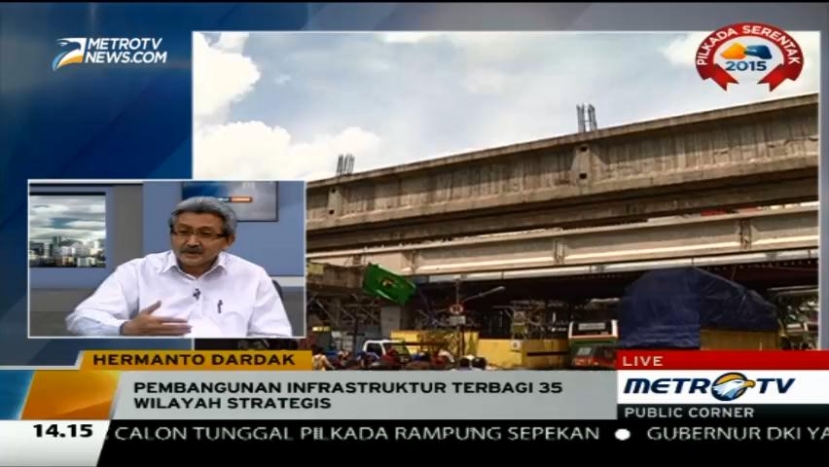 Pembangunan Infrastruktur Terbagi dalam 35 Wilayah Strategis