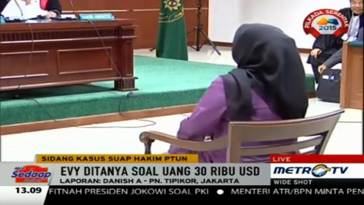 Evy Susanti Jadi Saksi di Sidang OC Kaligis 