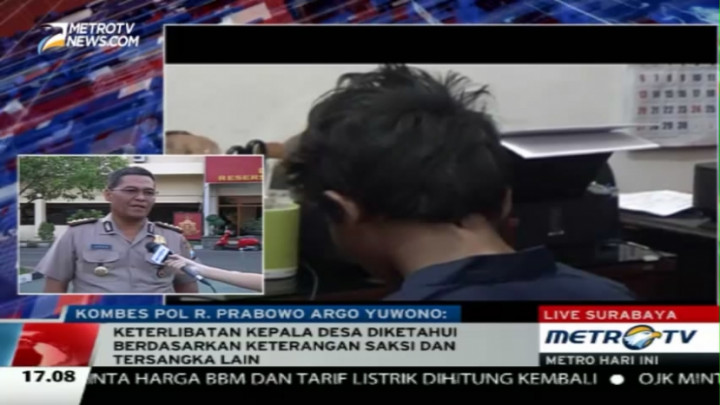 Para Tersangka Rapat di Rumah Kades Sebelum Bunuh Salim Kancil 