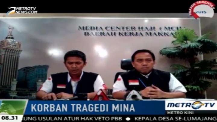  Korban Jiwa Asal Indonesia dalam Tragedi Mina Bertambah Jadi 59 Orang