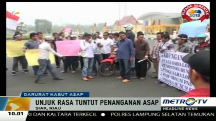 Puluhan Pengusaha di Siak Desak Pemerintah Tuntaskan Kebakaran Lahan   