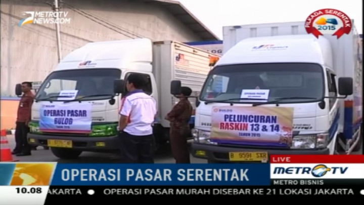 Gelar Operasi Pasar, Pemerintah Pastikan Stok Beras Musim Ini Aman 
