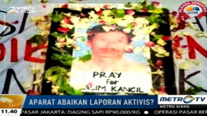 Penganiayaan Aktivis Tidak akan Terjadi Bila Aparat Merespon Laporan Korban