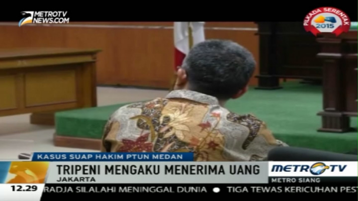 Ketua PTUN Medan Akui Terima Uang dari OC Kaligis 