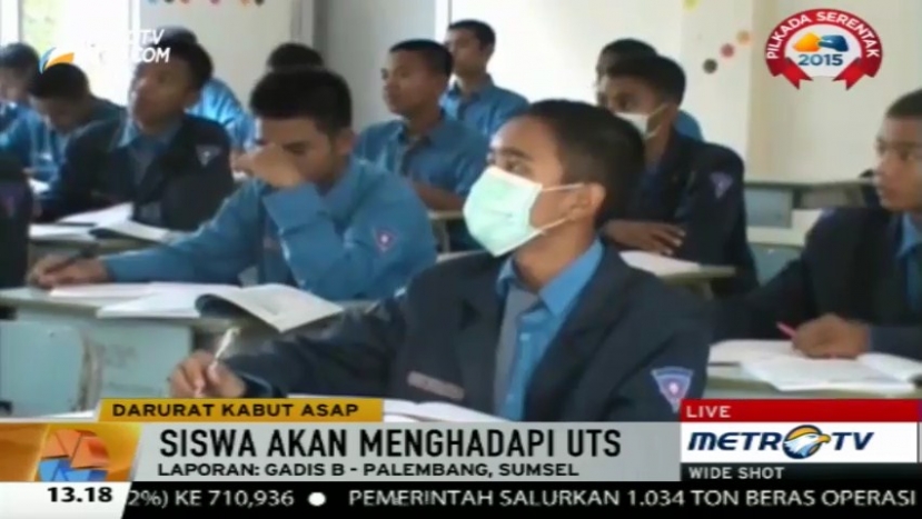 Terganggu Kabut Asap, Jam Sekolah di Musi Banyuasin Dikurangi