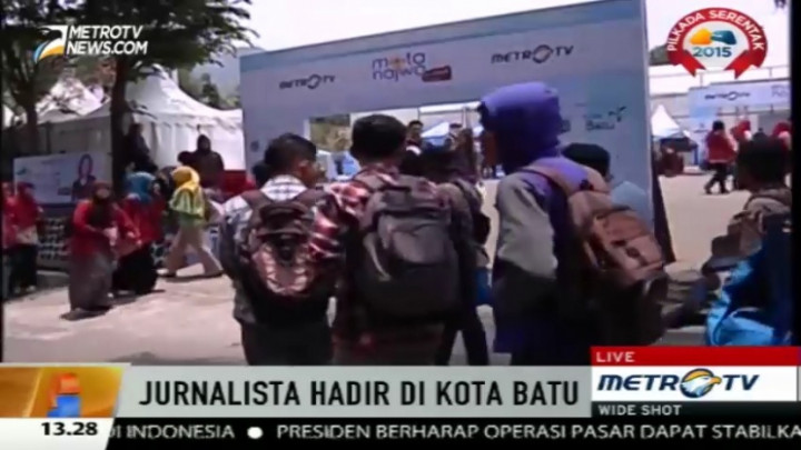 Jurnalista Metro Tv Hadir di Kota Batu