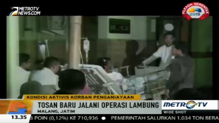 Sempat Membaik, Tosan Masuk Ruang ICU 