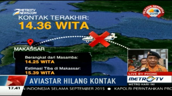 Tim SAR Berangkat Cari Pesawat Aviastar