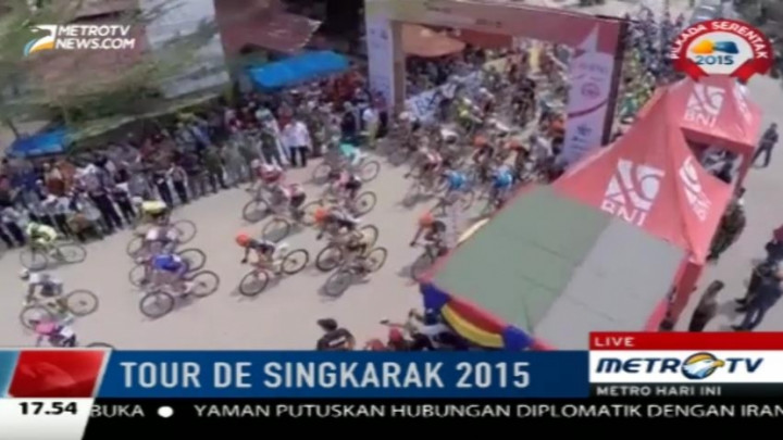 Ada Miskomunikasi, Etape Pertama Tour De Singkarak Sempat Terhenti