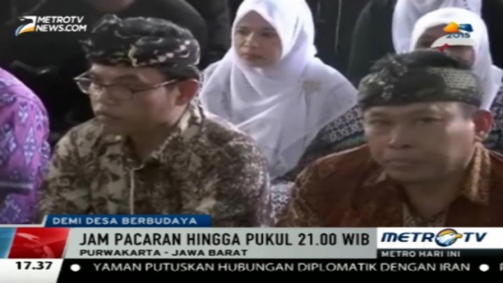 Ini Upaya Purwakarta untuk Wujudkan Desa Berbudaya