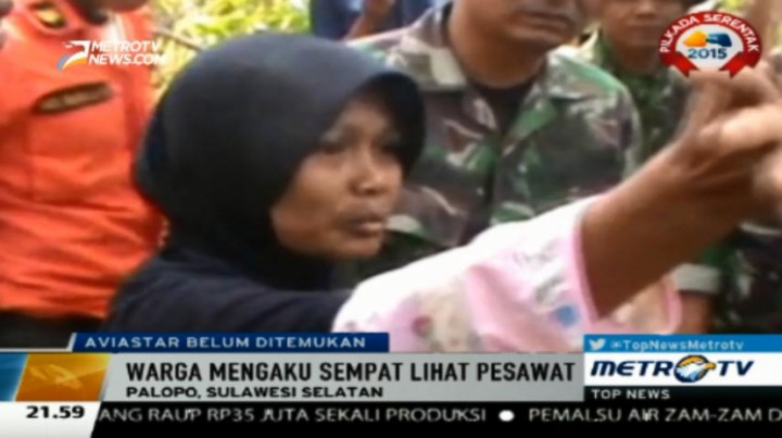 Seorang Warga Melihat Pesawat Diduga Aviastar Terbang Rendah