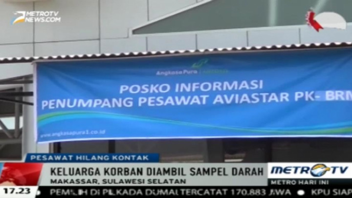 Keluarga Teknisi Pesawat Aviastar Datangi Posko DVI Polda Sulselbar