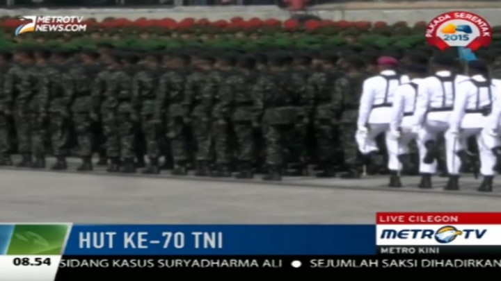 Perayaan HUT ke-70 TNI Jadi yang Termegah 