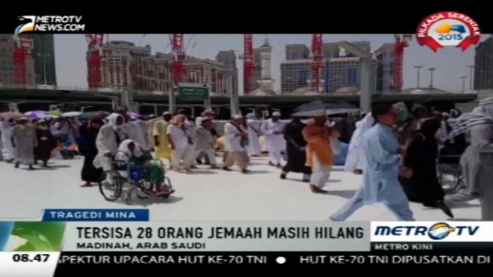 28 Orang Haji Indonesia Masih Hilang