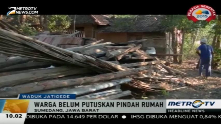 Warga Terdampak Waduk Jatigede Nilai Uang Ganti Rugi Kecil