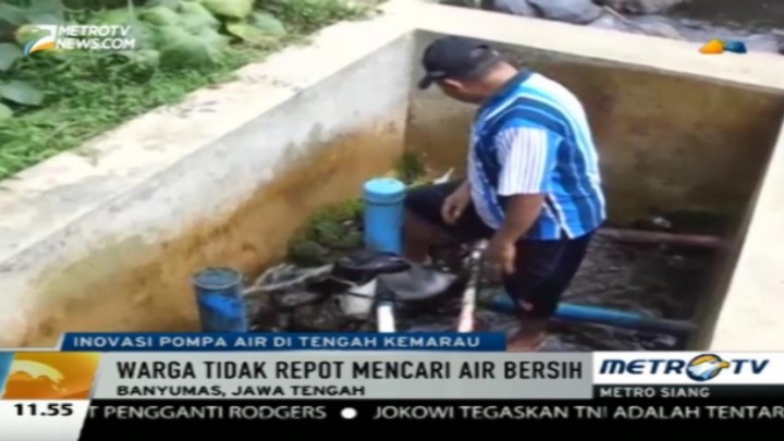 Pompa Hydram, Solusi Kekeringan Warga Banyumas 