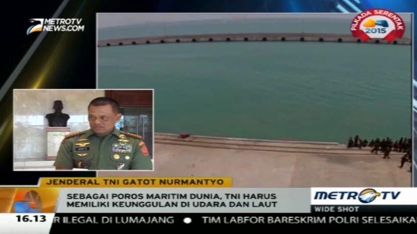 Jadi Poros Maritim Dunia, TNI Terus Perbaharui Alutsista