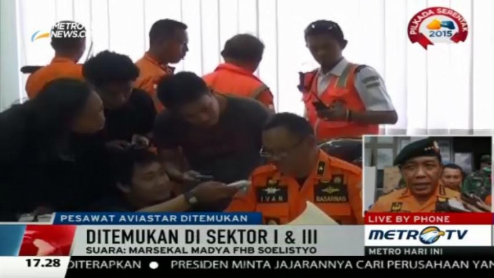 Basarnas Akan ke Lokasi Penemuan Aviastar Besok Pagi