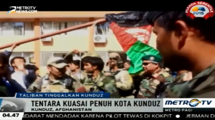 Militer Afghanistan Rebut Kota Kunduz dari Tangan Militan Taliban