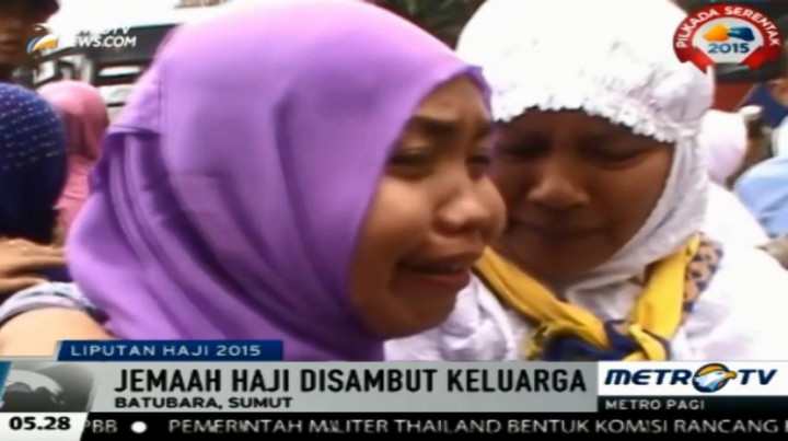 184 Jemaah Haji Asal Batubara Tiba di Kampung Halaman