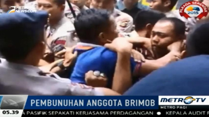 Pascapembacaan Putusan Terdakwa Pembunuhan Personel Brimob Berakhir Ricuh 
