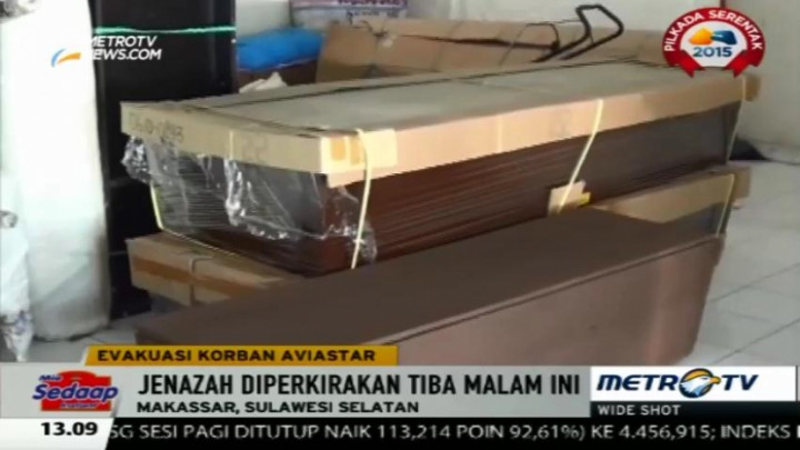 Untuk Pemulangan Korban, Pihak Aviastar Siapkan 10 Peti Jenazah
