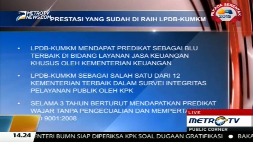 Deretan Prestasi yang Telah Diraih LPDB-KUMKM