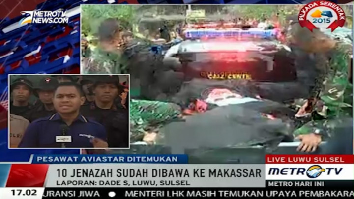 Kondisi Korban Pesawat Aviastar Sulit Diidentifikasi