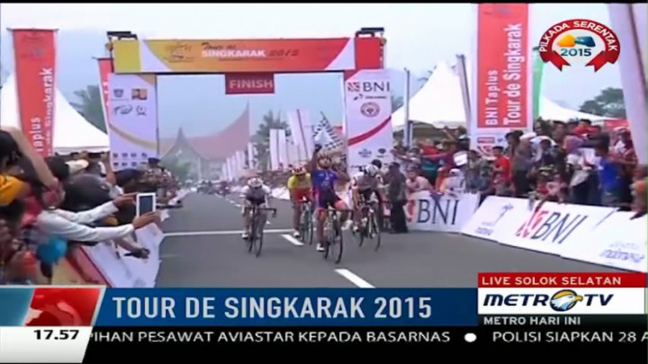 Amir Kolahdozhagh Juarai Etape Keempat Tour De Singkarak 