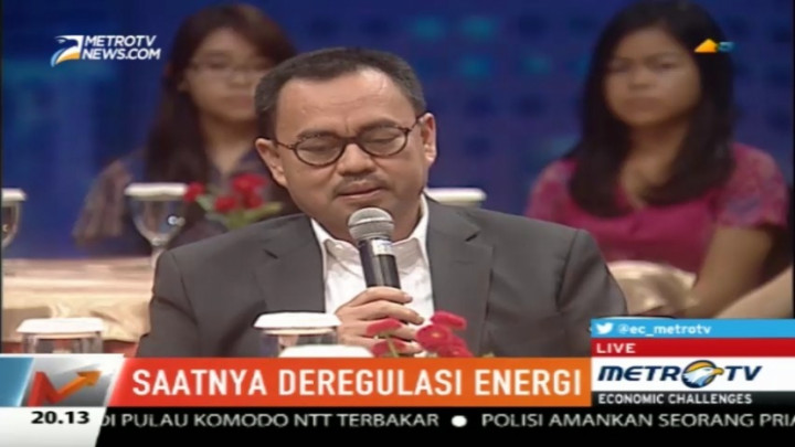 Sudirman Said: Dampak Deregulasi Energi Memang Tidak Akan Berdampak Cepat