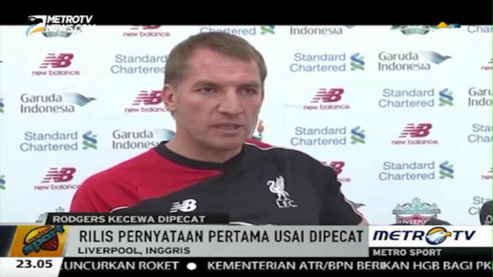 Brendan Rodgers Kecewa Dipecat Liverpool