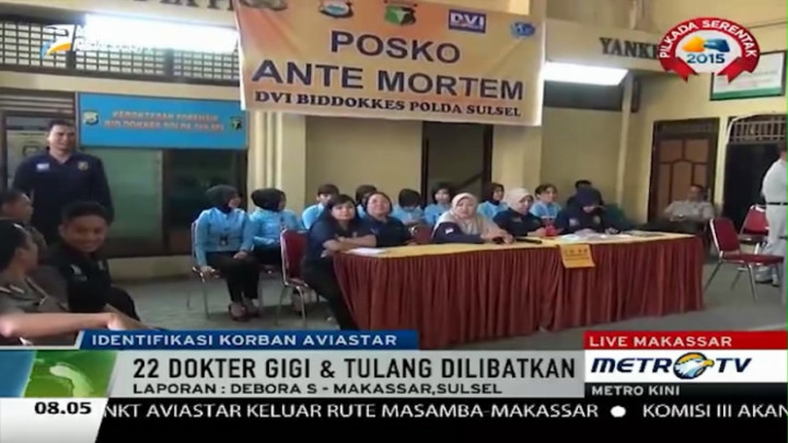 22 Dokter Gigi dan Tulang Dilibatkan dalam Identifikasi Korban Aviastar