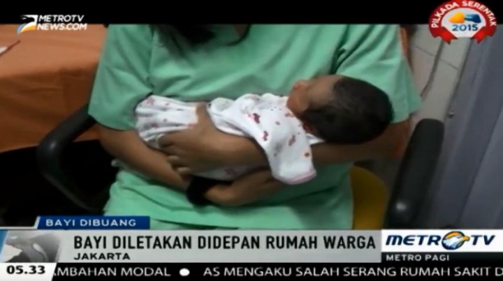 Sesosok Bayi Ditemukan di Depan Rumah Warga Duren Sawit