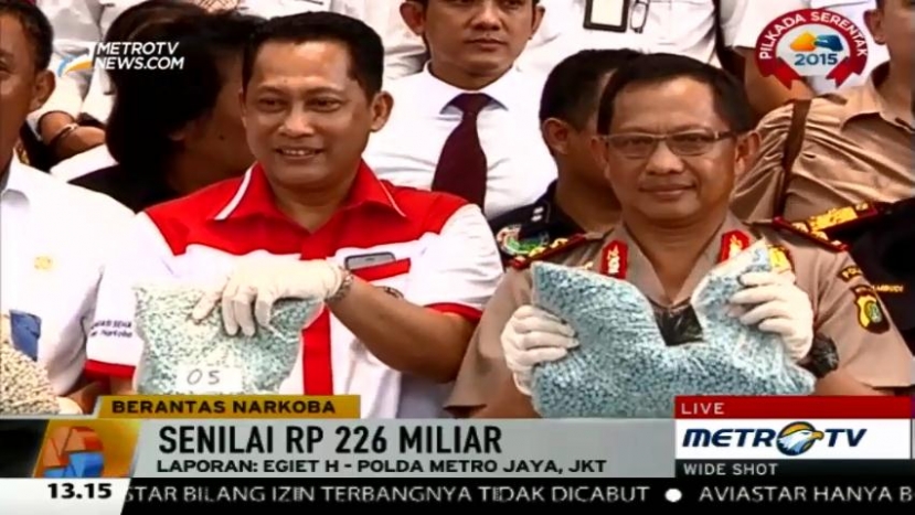 Selama September, Polda Metro Ungkap 4 Kasus Peredaran Narkoba