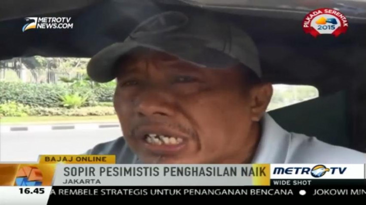 Sopir Bajaj Pesimis Bajaj Online Bisa Saingi Ojek Online