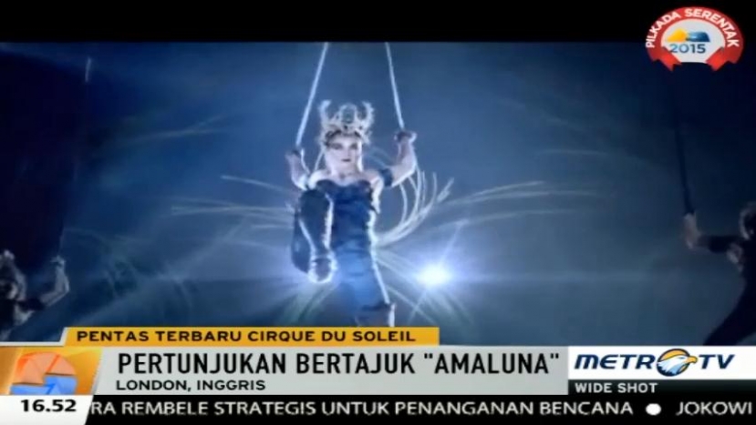 Tahun Depan, Cirque du Soleil Tampilkan Pertunjukan Bertajuk 