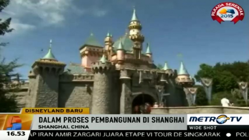 Disney Resort Shanghai akan Dibuka Tahun Depan