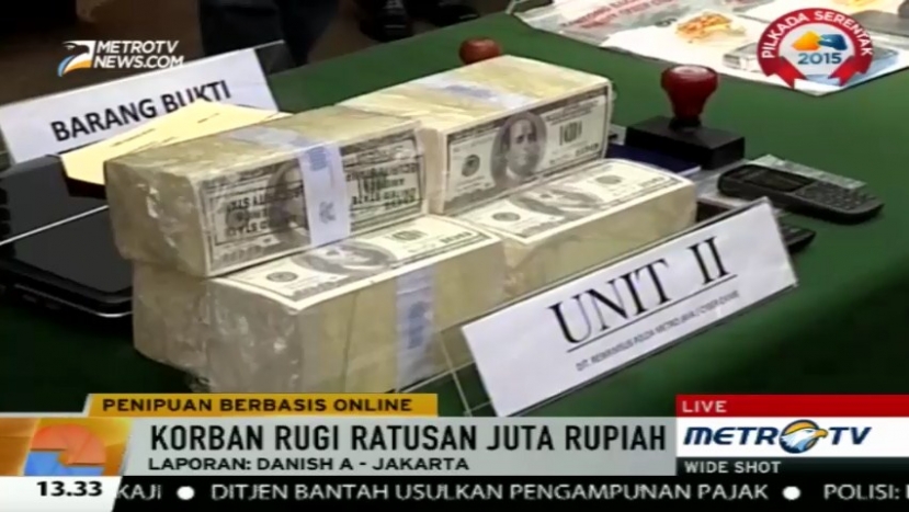 Lewat Facebook, WNA Berhasil Menipu dengan Modus Dana Hibah  