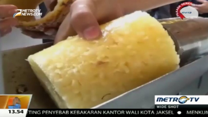 Hanya Tiga Detik, Alat Ciptaan Mahasiswa Ini Bisa Mengupas Nanas dengan Mudah