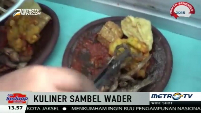 Menggigit Renyahnya Sambal Ikan Wader