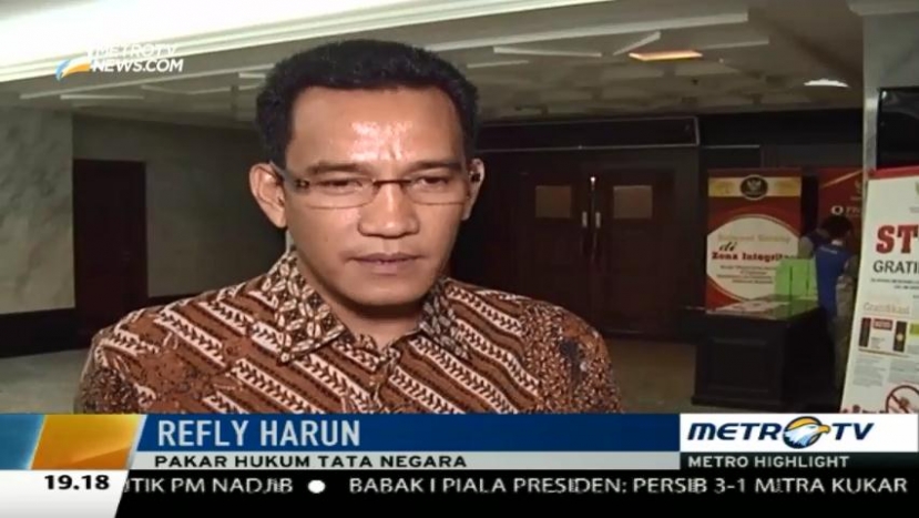 Revisi UU KPK, Refly Harun: Ini Sinyal DPR Akhiri KPK 