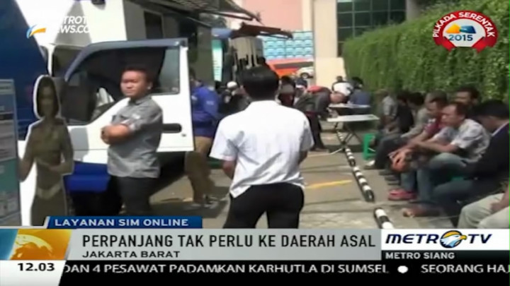 Wah, Kini Perpanjang SIM Bisa Via Online 