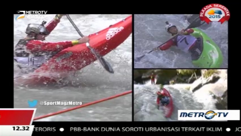 Kayakers Spanyol Juarai Extreme Kayak World Championship