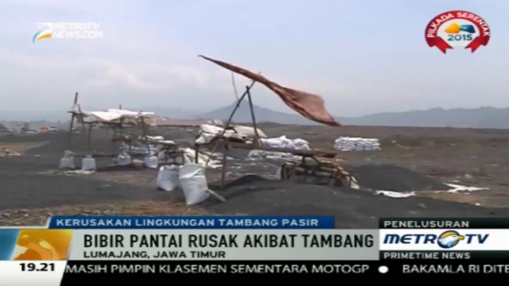 Penelusuran Kerusakan Lingkungan Tambang Pasir