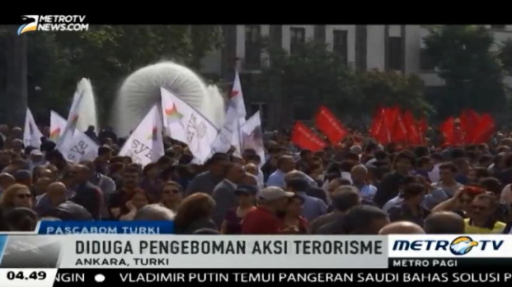 Warga Turki Kutuk Ledakan Bom di Ankara